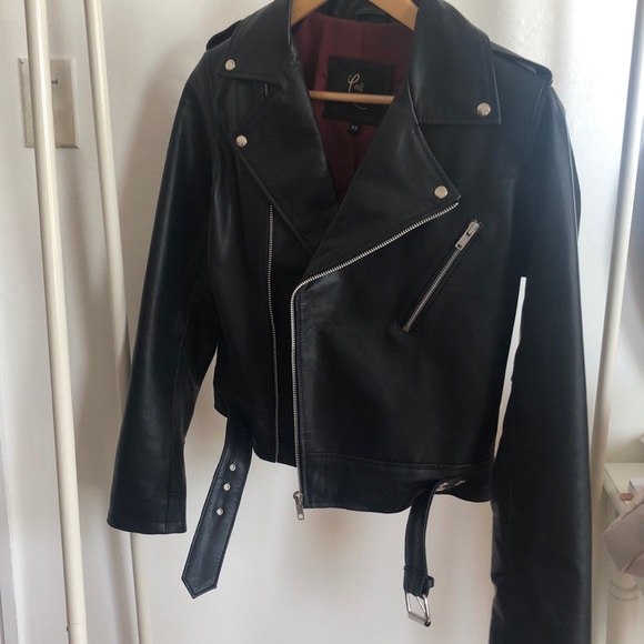 Black Leather Jacket - Picture 2 of 8